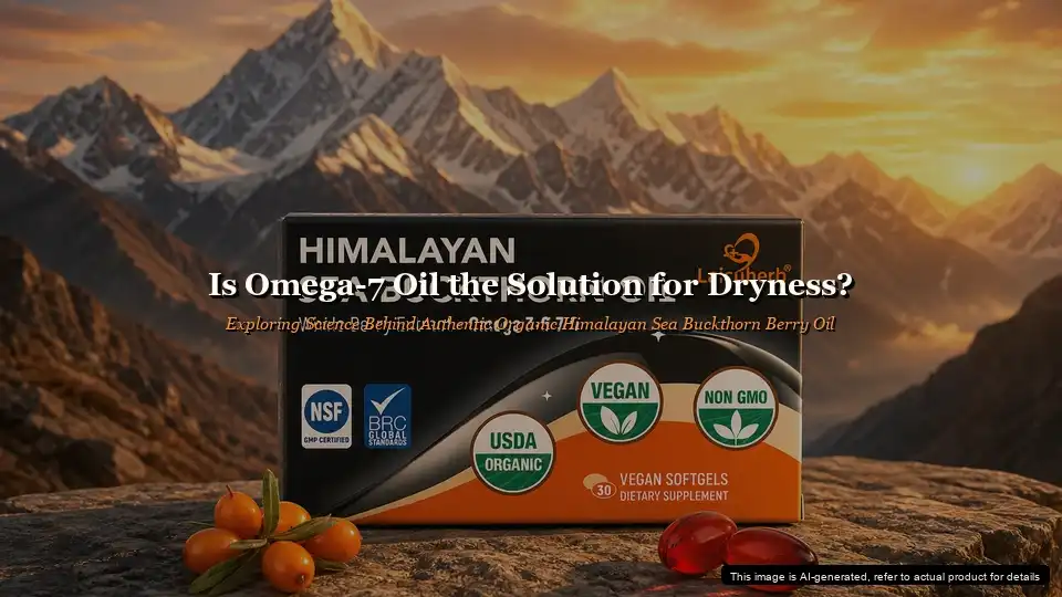 Is Omega-7 Oil the Solution for Dryness? Exploring Science Behind Authentic Organic Himalayan Sea Buckthorn Berry Oil